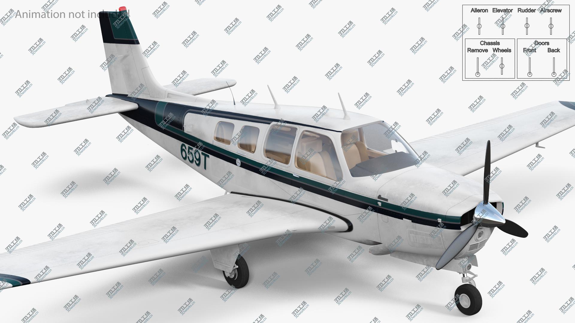 images/goods_img/202104093/3D model Light Civil Airplane Generic Rigged/3.jpg